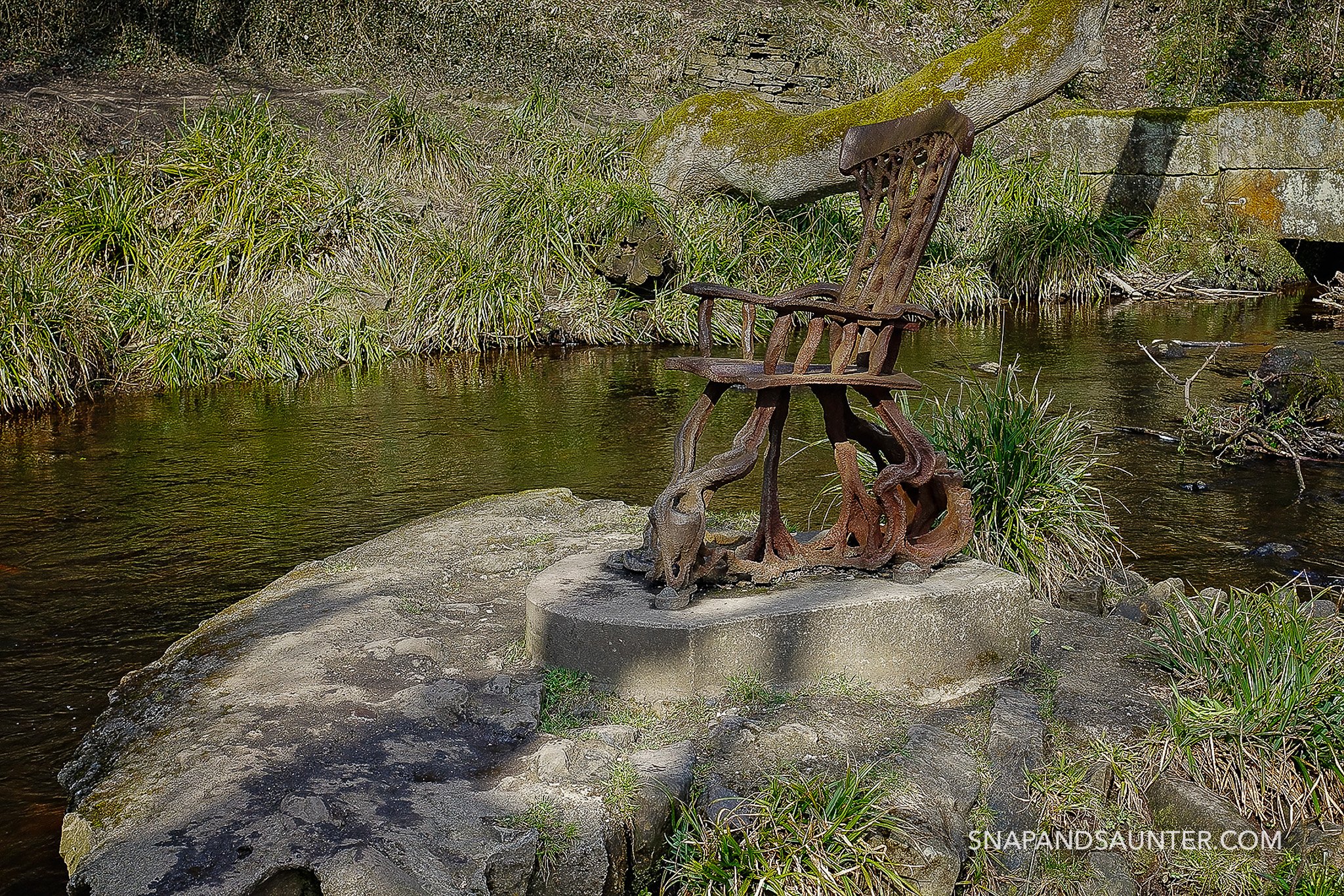 Iron Chair at Rivelin Valley in Sheffield
