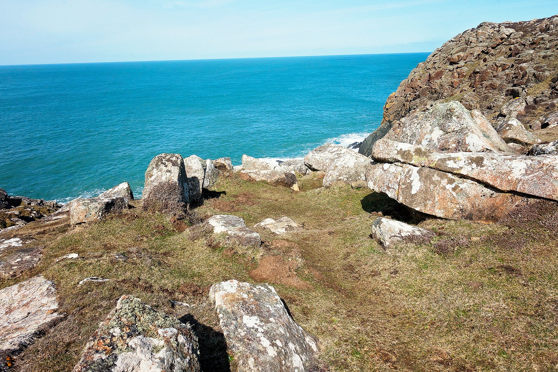 St. David's Coastal walk in Pembrokeshire