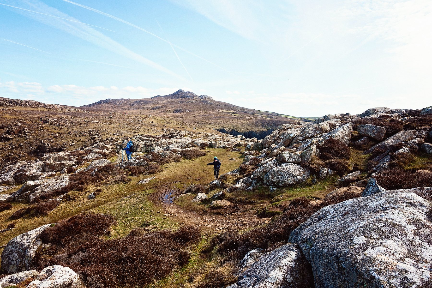 St. David's Coastal walk in Pembrokeshire