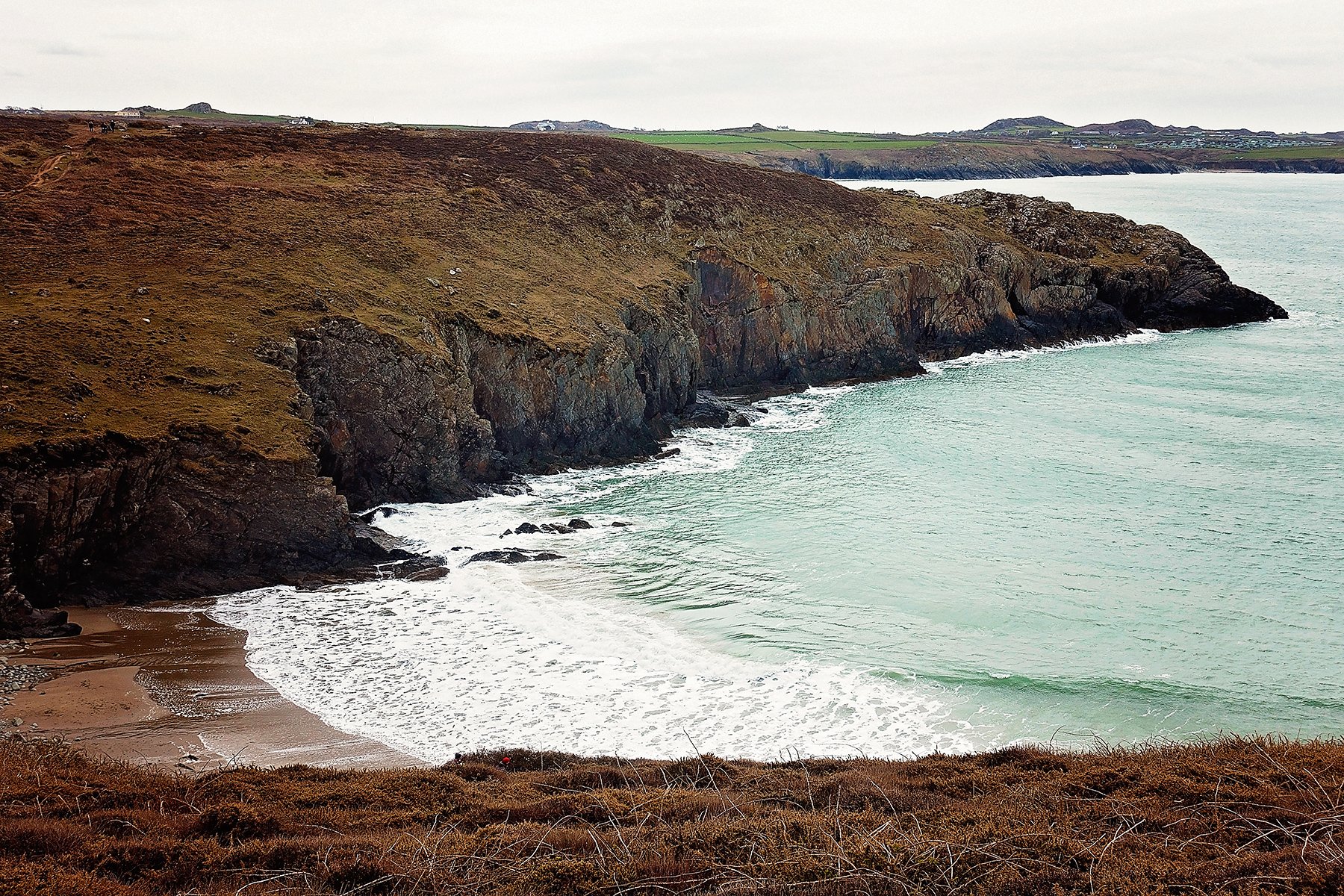 St. David's Coastal walk in Pembrokeshire