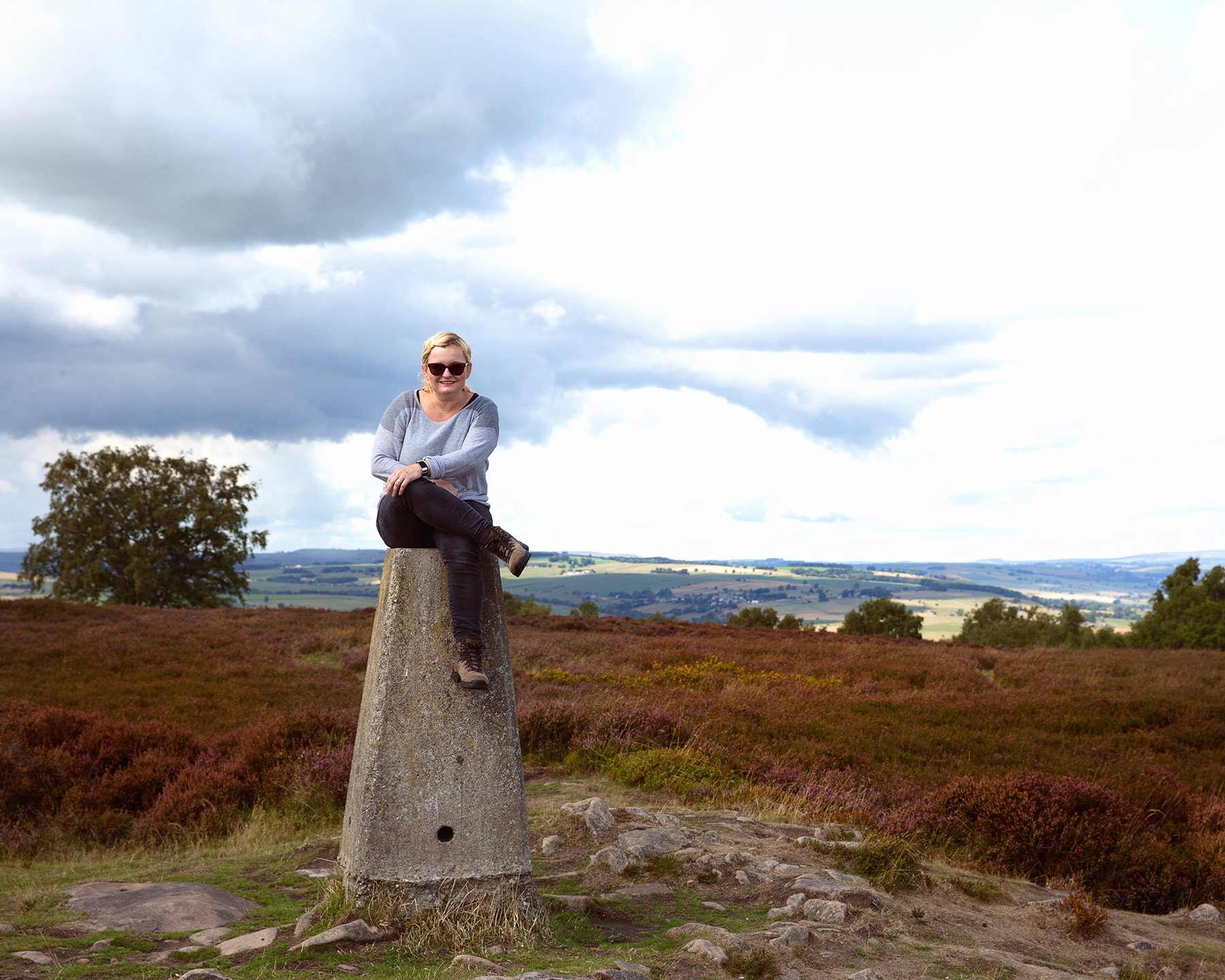 heather in Stanton Moor