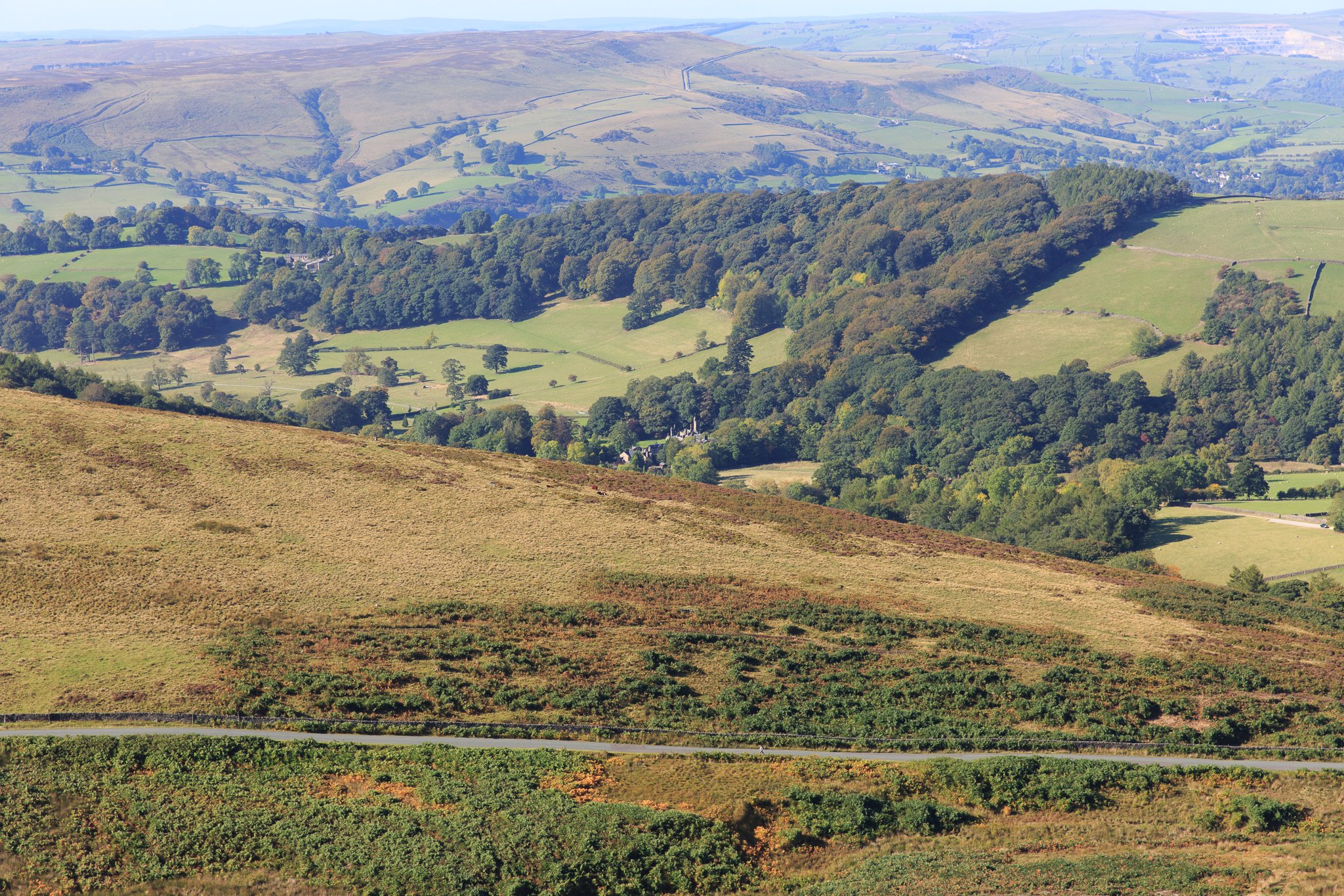 Stanage Edge in the Peak District