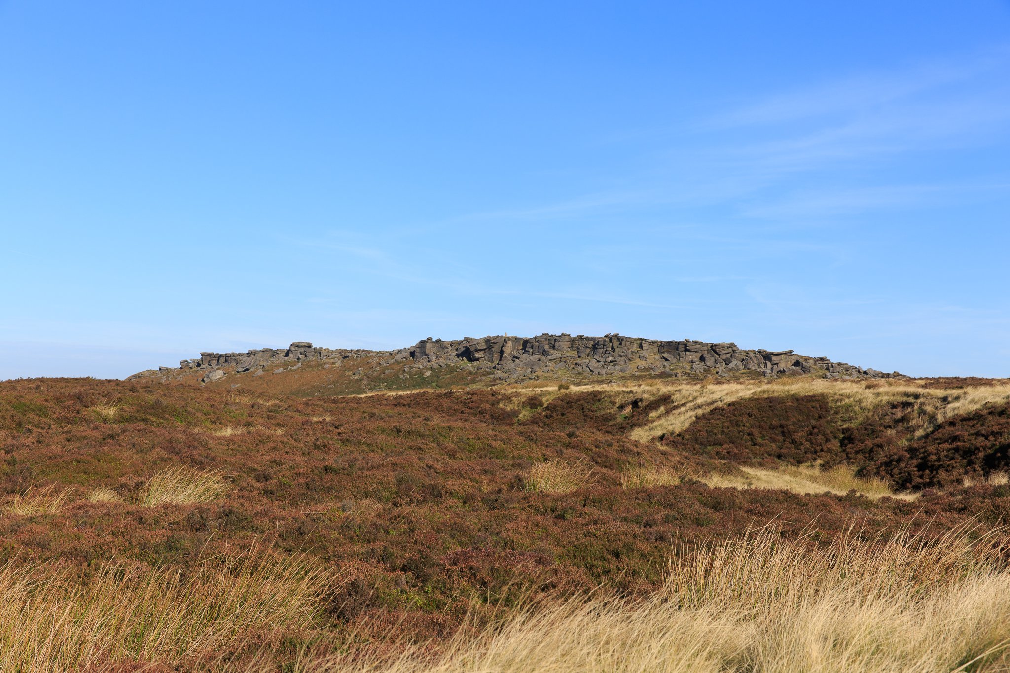 Stanage Edge in the Peak District
