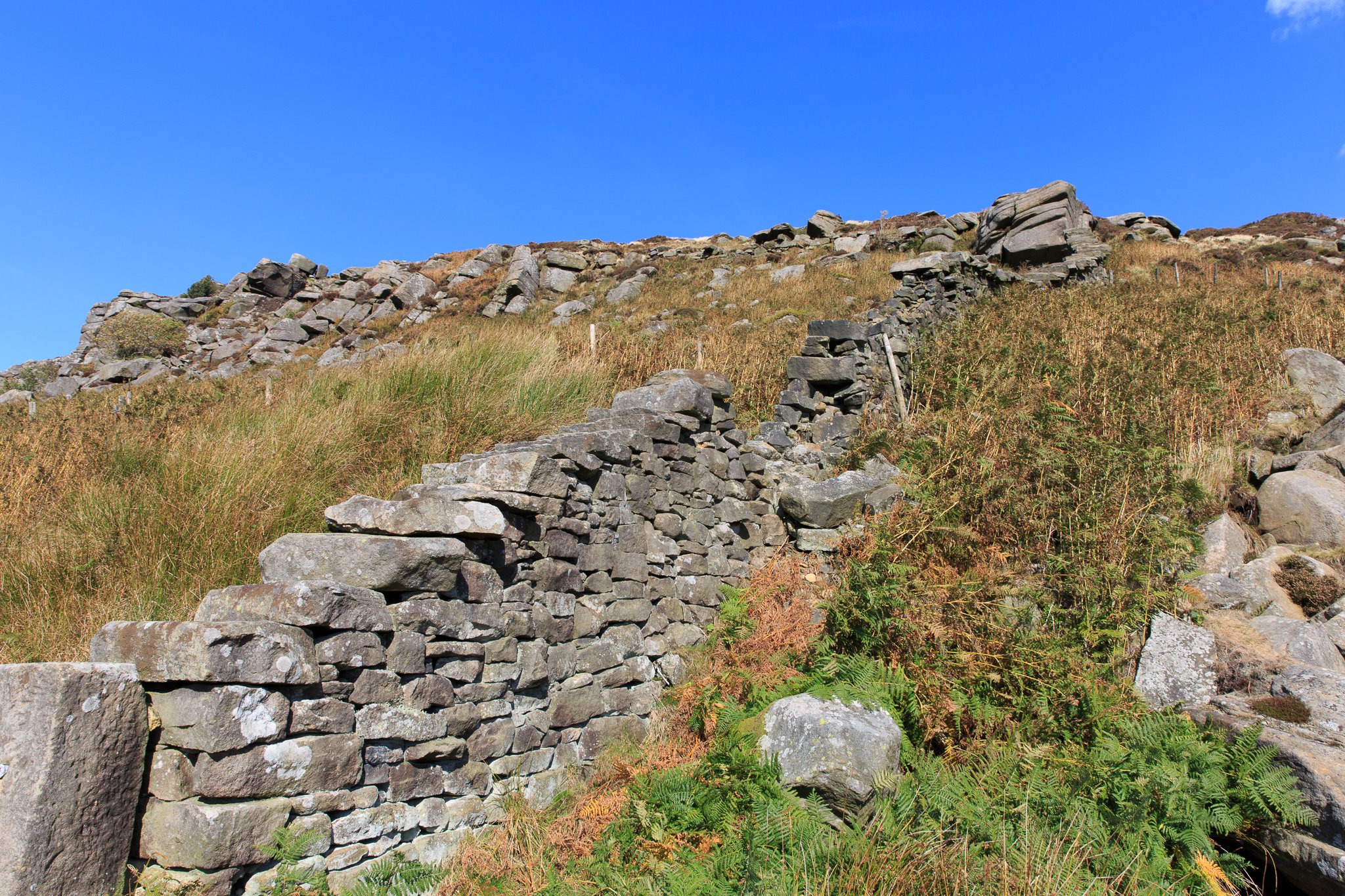 Stanage Edge in the Peak District