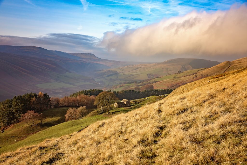 Alport Castles in Derbyshire