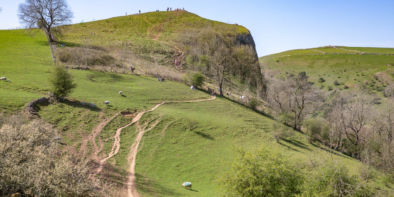 Thor's Cave and Manifold Valley walk in the Peak District