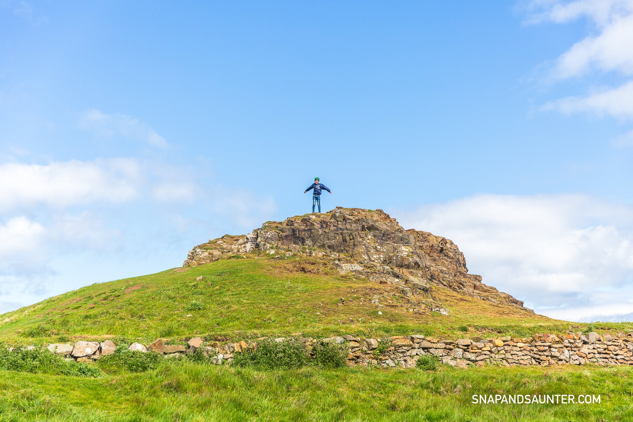 Lindisfarne Castle's grounds